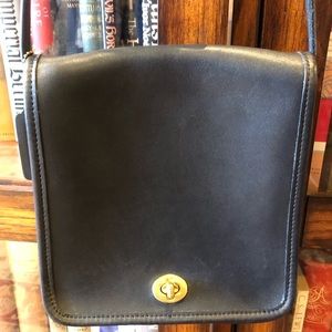 Vintage Coach Compact Pouch Crossbody Purse Bag 9620